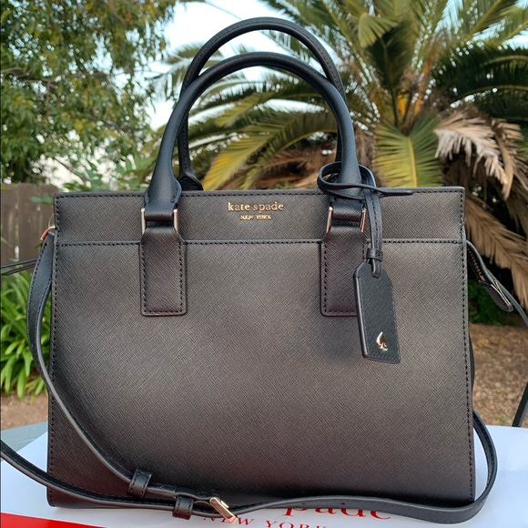 kate spade Handbags - Kate Spade Cameron MD Leather Satchel Crossbody